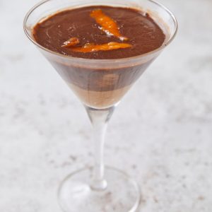 Crema de chocolate con café