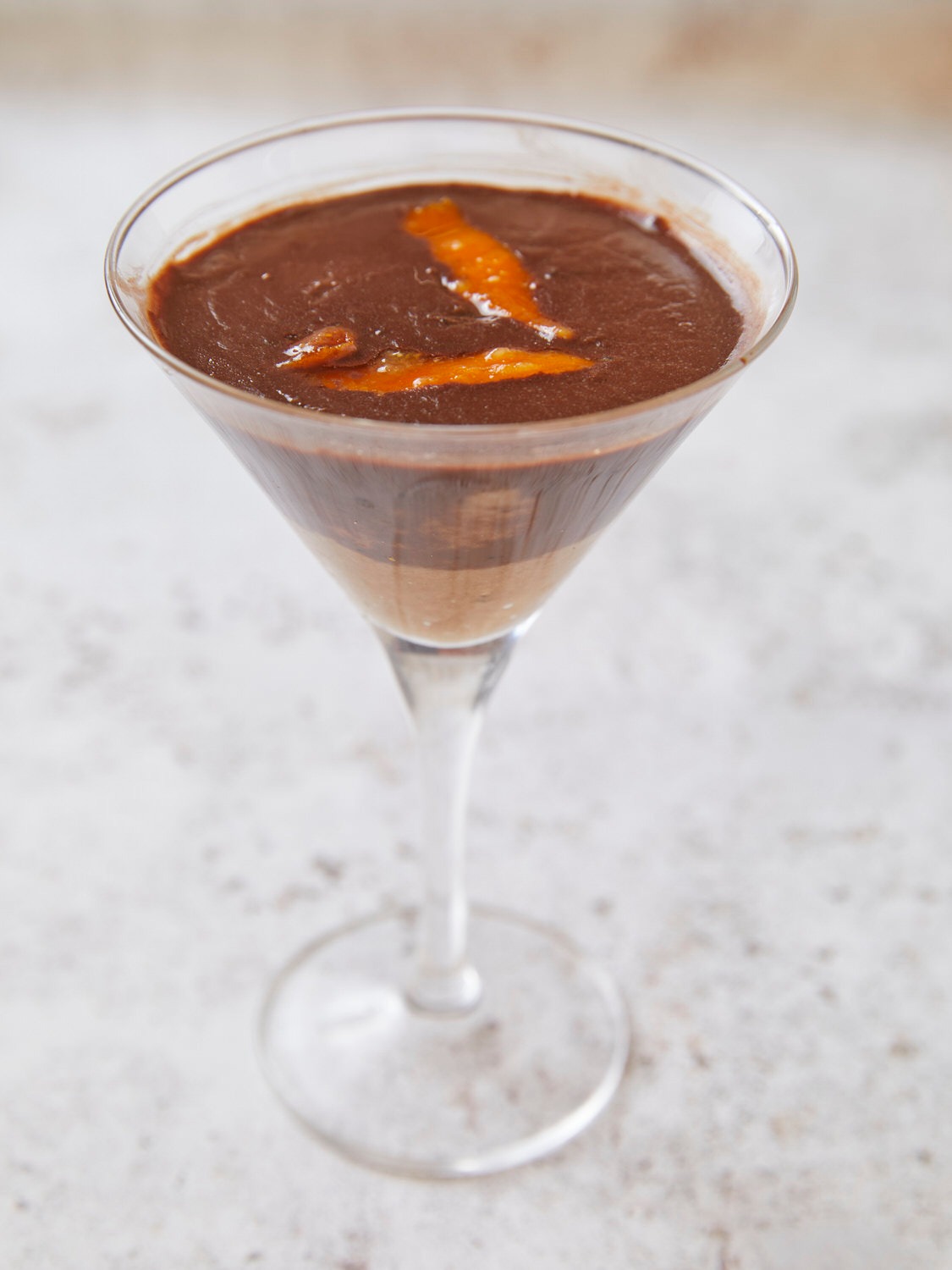 Crema de chocolate con café