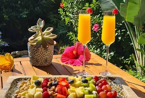 Desayuno saludable para dos
