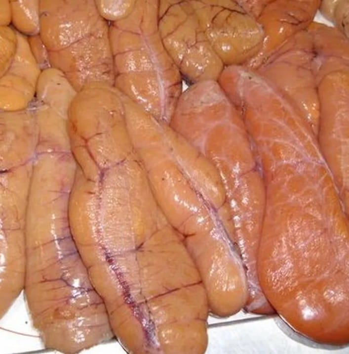 Huevas de merluza