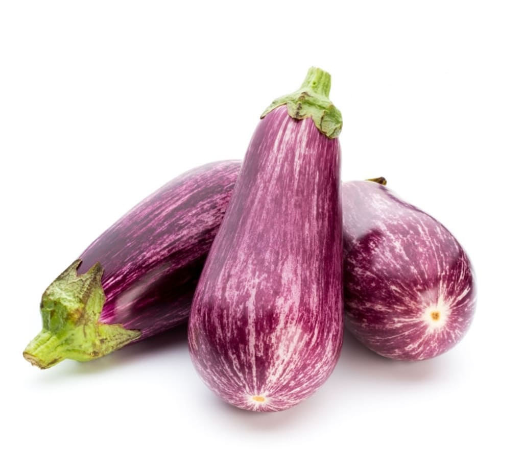 Berenjena rayada