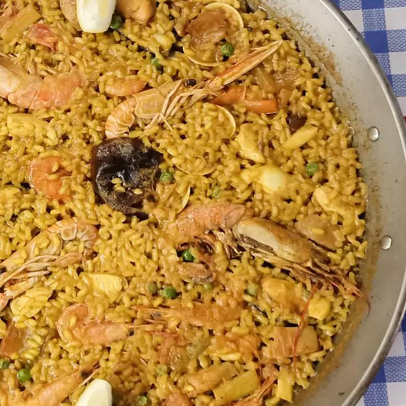 Menú premium de arroces